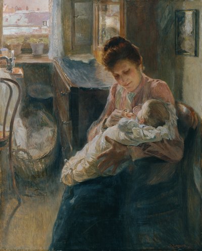 Giovane madre da Josef Jungwirth