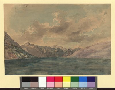 Il lago Traun da Josef Kriehuber