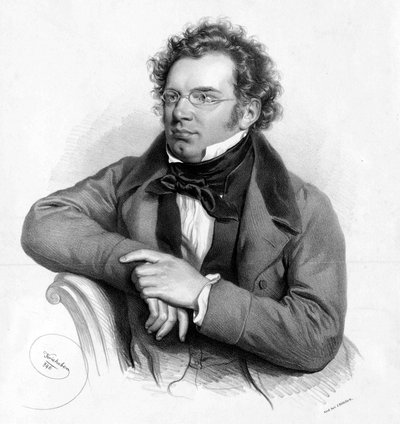 Franz Schubert da Josef Nikolaus Kriehuber