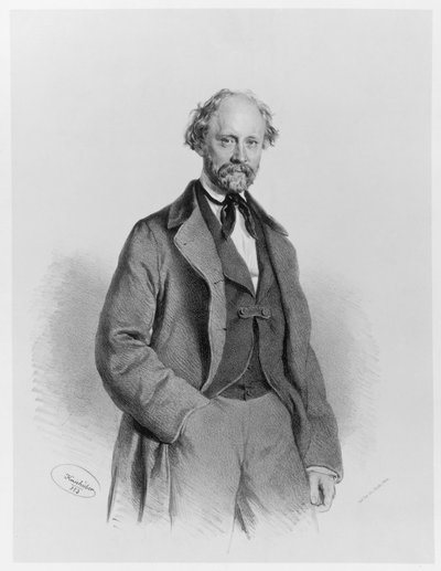Friedrich Hebbel da Josef Kriehuber