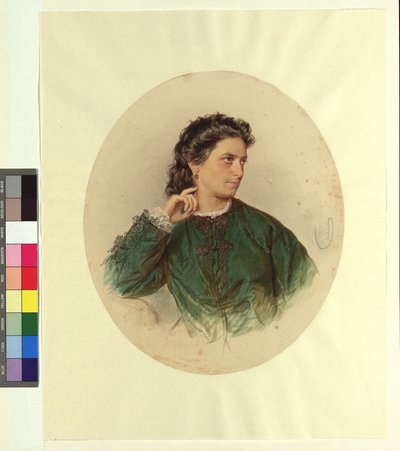 Karoline () Jagemann, sorella del pittore Ferdinand Jagemann. da Josef Kriehuber