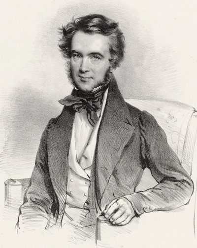 Ritratto del violinista e compositore Karol Lipiński da Josef Kriehuber