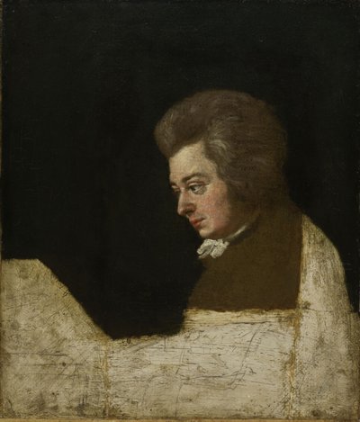 Wolfgang Amadeus Mozart 1756-1791 da Josef Lange