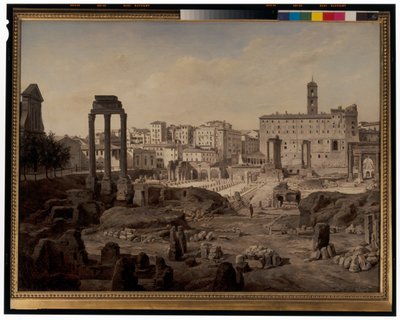 Veduta del Foro a Roma da Josef Langl