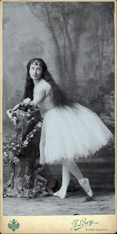 Luigia Cerale come Giselle da Josef Löwy