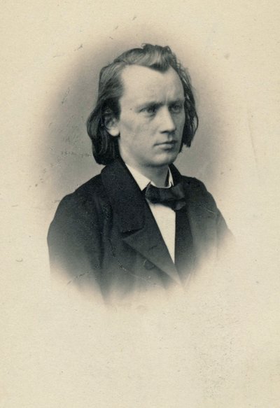 Ritratto del compositore Johannes Brahms 1833-1897 da Josef Löwy