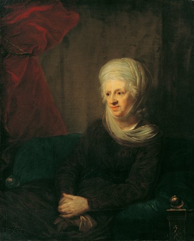 Una vecchia signora (Frau von Weinbrenner) da Josef Mathias Grassi