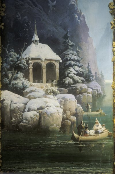 Cappella di Tell al Lago dei Quattro Cantoni da Josef Matj Navrátil