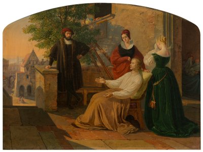 Gli ultimi momenti di Lucas van Leyden da Josef Mánes
