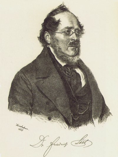 Friedrich List 1789-1846 da Josef Nikolaus Kriehuber