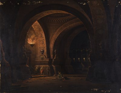 Cesare Ottaviano trova Cleopatra sul corpo di Antonio da Josef Platzer