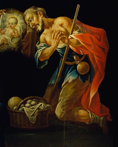 San Giuseppe e Gesù bambino da Josef Renzler