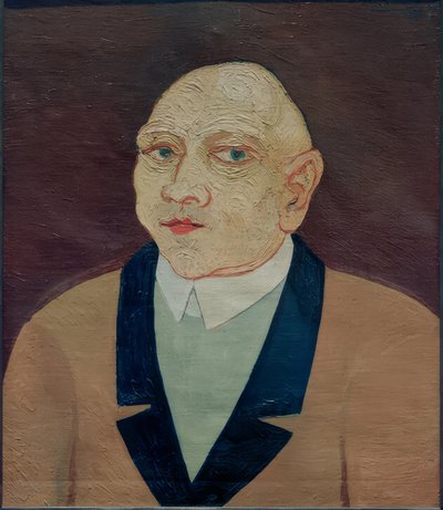 Uomo con giacca gialla da Josef Scharl