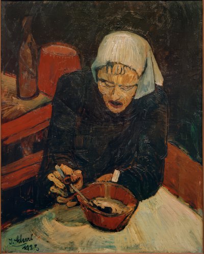Donna anziana da Josef Scharl