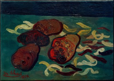 Natura morta con patate da Josef Scharl