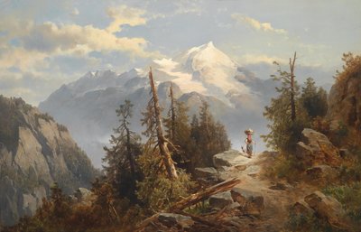 Parte del Großvenediger da Josef Thoma