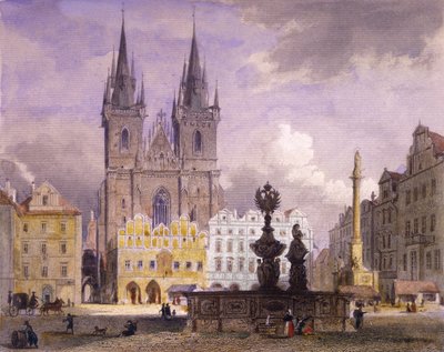 Fontana di Krocín, Praga da Josef Vojtech Hellich