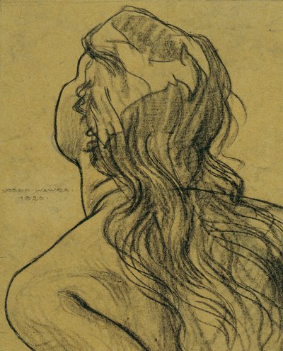Testa di ragazza da Josef Wawra