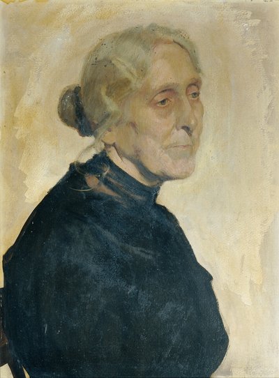 Ritratto di una vecchia signora da Josef Wawra