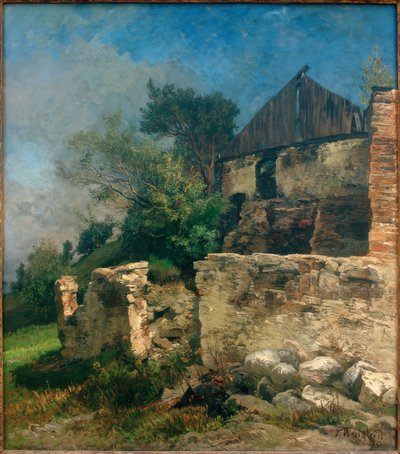 Vecchio fienile vicino a Tölz da Josef Wenglein