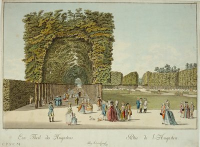 Una parte del parco di Augarten, aperto al pubblico dall