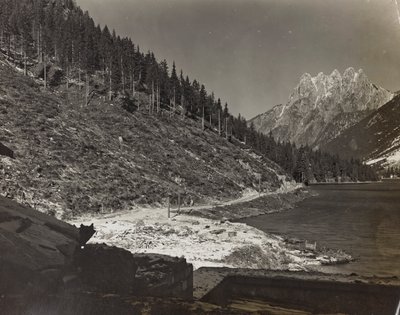 Album "Meine weltkriegs - Erinnerungen South-West Front (Carinzia, Italia, Trentino-Alto Adige) 31/03/1915-12/11/1918 - Josef Zohles Wien": paesaggio montano da Josef Zohles