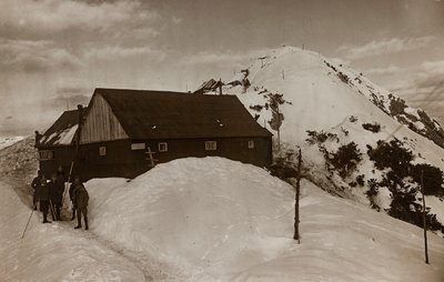 Album "Meine weltkriegs - Erinnerungen South-West Front (Carinzia, Italia, Trentino-Alto Adige) 31/03/1915-12/11/1918 - Josef Zohles Wien": caserma militare da Josef Zohles