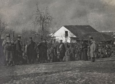 Album "Meine weltkriegs - Erinnerungen South-West Front (Carinzia, Italia, Trentino-Alto Adige) 31/03/1915-12/11/1918 - Josef Zohles Wien": prigionieri da Josef Zohles