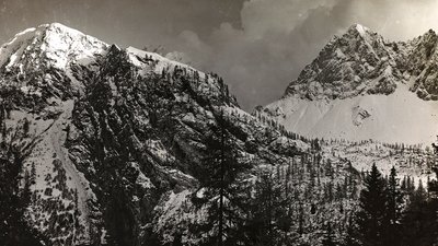 Album "Meine weltkriegs - Erinnerungen South-West Front (Carinzia, Italia, Trentino-Alto Adige) 31/03/1915-12/11/1918 - Josef Zohles Wien": zona di guerra nelle Alpi da Josef Zohles