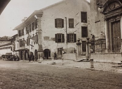 Album "Meine weltkriegs - Erinnerungen South-West Front (Carinzia, Italia, Alto Adige) 31/03/1915-12/11/1918 - Josef Zohles Wien": soldati a Tolmezzo da Josef Zohles