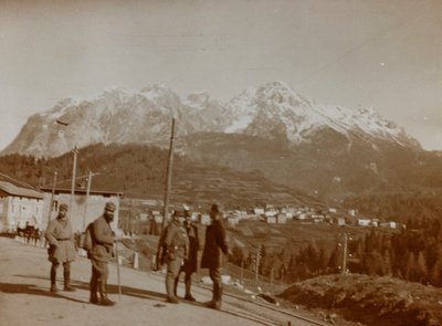 Album "Meine weltkriegs - Erinnerungen South-West Front (Carinzia, Italia, Trentino-Alto Adige) 31/03/1915-12/11/1918 - Josef Zohles Wien": soldati austriaci in Italia da Josef Zohles