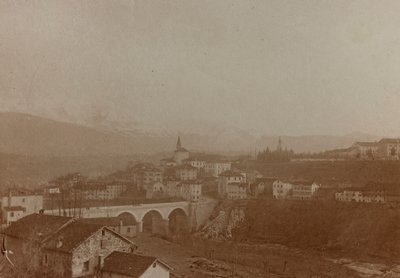 Album "Meine weltkriegs - Erinnerungen South-West Front (Carinzia, Italia, Alto Adige) 31/03/1915-12/11/1918 - Josef Zohles Wien": vista di Tonia da Josef Zohles