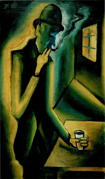 Il vecchio ubriacone, 1918-1919 da Josef Čapek