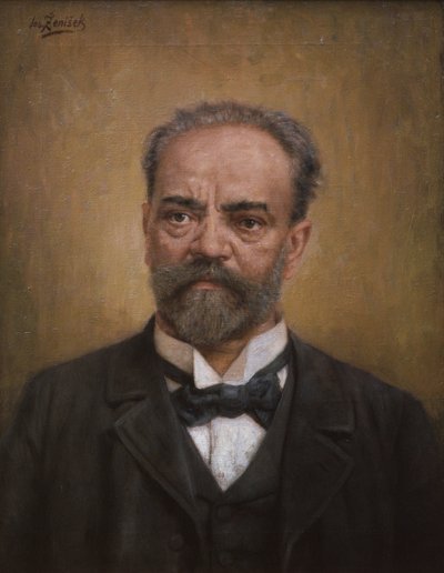 Antonín Dvořák, circa 1901 da Josef Ženíšek