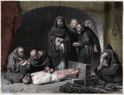 Inquisizione nel Medioevo da Joseph Nicolas Robert Fleury