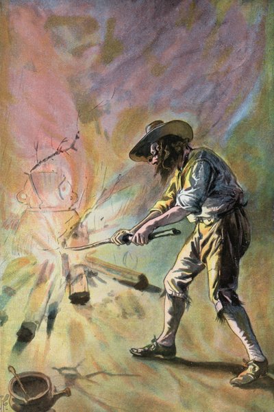 Robinson Crusoe: Faccio vasi da Joseph (after) Finnemore