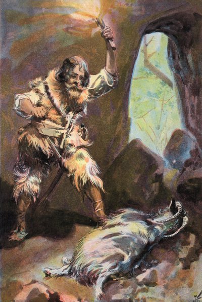 Robinson Crusoe: Vedo un vecchio caprone da Joseph (after) Finnemore