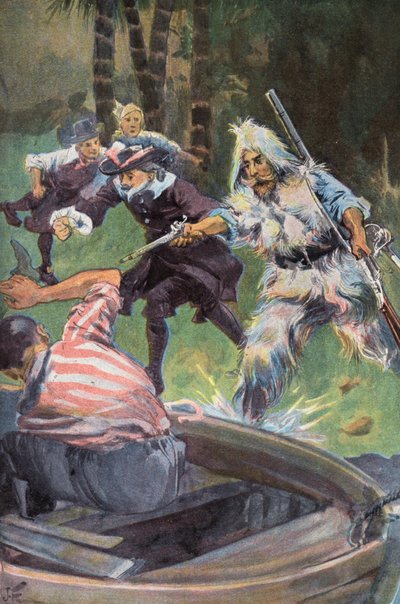 Robinson Crusoe: Gli chiediamo di arrendersi da Joseph (after) Finnemore