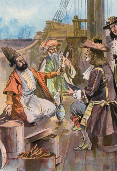 Robinson Crusoe: Vendiamo le nostre spezie ai mercanti persiani da Joseph (after) Finnemore