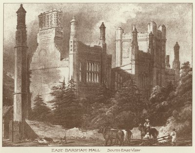 East Barsham Hall, Norfolk da Joseph (after) Nash
