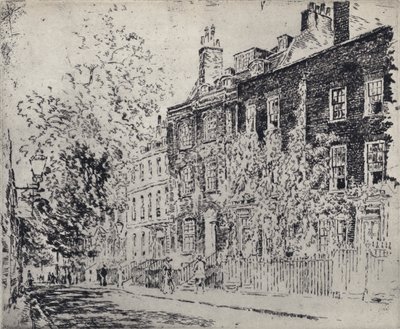 Great College Street da Joseph (after) Pennell