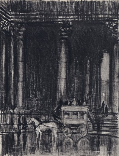 Portico di San Martino da Joseph (after) Pennell