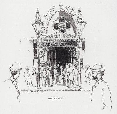 Il Gaiety da Joseph (after) Pennell