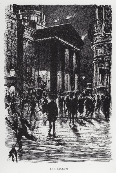 Il Lyceum da Joseph (after) Pennell
