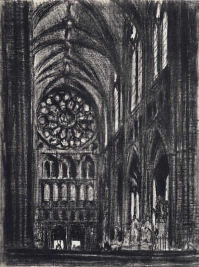 Il Transetto, Westminster da Joseph (after) Pennell