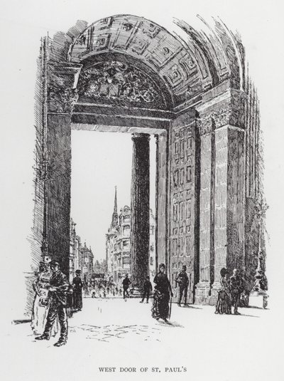 Porta ovest di St Paul