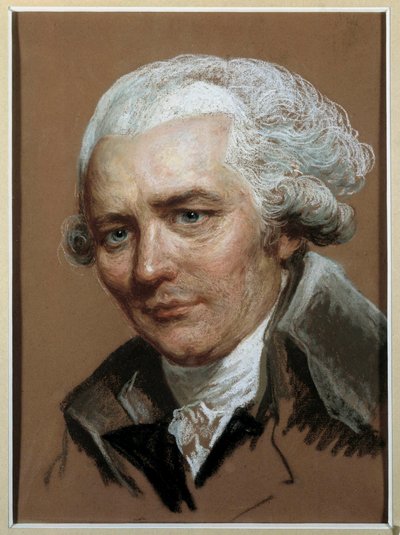 Ritratto di Pierre Choderlos de Laclos, scrittore francese da Joseph (attr. to) Ducreux