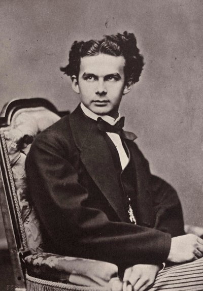 Re Ludwig II di Baviera, 1867 da Joseph Albert