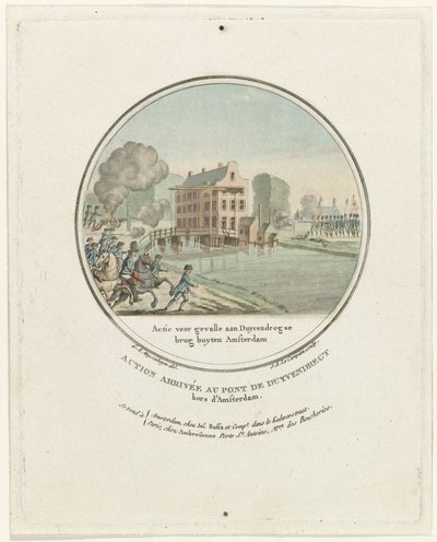 Attacco al ponte di Duivendrecht, 1787 da Joseph Alexandre Le Campion