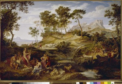 Apollo tra i pastori tessali da Joseph Anton Koch